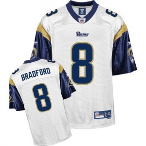 Reebok St. Louis Rams Sam Bradford Youth Premier White Jersey