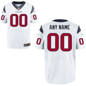 Nike Houston Texans Customized Elite Jersey - White