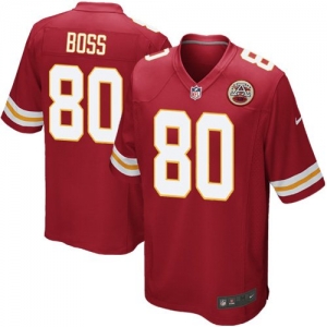 Nike Kevin Boss Kansas City Chiefs Youth Game Jersey - Red