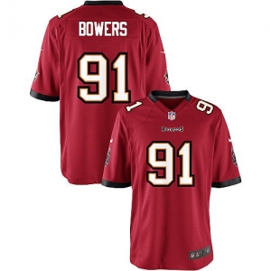 Nike Da'Quan Bowers Tampa Bay Buccaneers Youth Game Jersey - Red