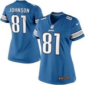 Nike Calvin Johnson Detroit Lions Women's The Limited Jersey - L