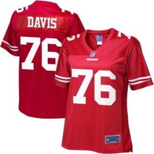 Pro Line Women's San Francisco 49ers Anthony Davis Team Color Je