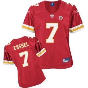 Reebok Kansas City Chiefs Matt Cassel Women's Premier Jersey