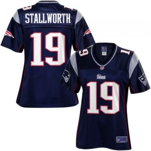 Pro Line Women's New England Patriots Donte Stallworth Team Colo