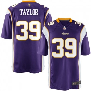 Nike Youth Minnesota Vikings Nicholas Taylor Team Color Game Jer