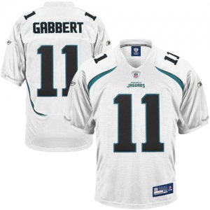 Reebok Blaine Gabbert Jacksonville Jaguars Authentic Jersey - Wh