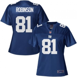 Pro Line Women's New York Giants Adrien Robinson Team Color Jers