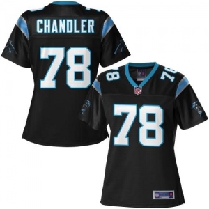 Pro Line Women's Carolina Panthers Nate Chandler Team Color Jers