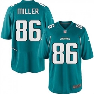 Nike Jacksonville Jaguars Youth Zach Miller Game Team Color Jers