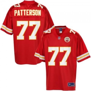 Pro Line Men's Kansas City Chiefs Luke Patterson Team Color Jers