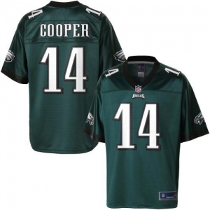 Pro Line Men's Philadelphia Eagles Riley Cooper Team Color Jerse