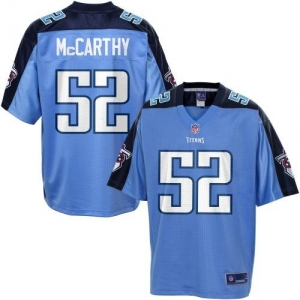 Pro Line Men's Tennessee Titans Colin McCarthy Team Color Jersey