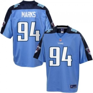 Pro Line Men's Tennessee Titans Sen'Derrick Marks Team Color Jer