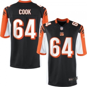 Nike Youth Cincinnati Bengals Kyle Cook Team Color Game Jersey