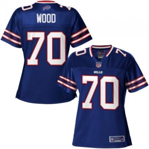 Pro Line Women's Buffalo Bills Eric Wood Team Color Jersey