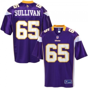 Pro Line Men's Minnesota Vikings John Sullivan Team Color Jersey