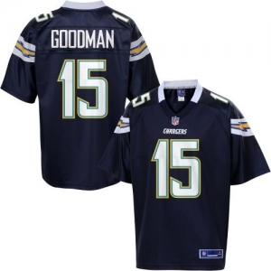 Pro Line Men's San Diego Chargers Richard Goodman Team Color Jer