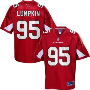 Pro Line Men's Arizona Cardinals Ricky Lumpkin Team Color Jersey