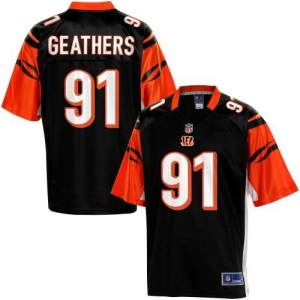 Pro Line Men's Cincinnati Bengals Robert Geathers Team Color Jer