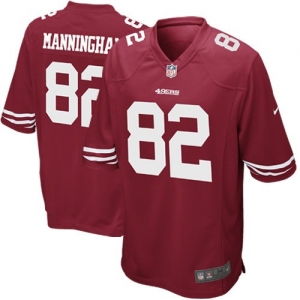 Nike Mario Manningham San Francisco 49ers Youth Game Jersey - Sc