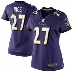 Nike Ray Rice Baltimore Ravens Women's The Limited Jersey - Purp