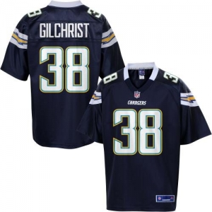 Pro Line Men's San Diego Chargers Marcus Gilchrist Team Color Je