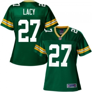 Pro Line Women's Green Bay Packers Eddie Lacy Team Color Jersey