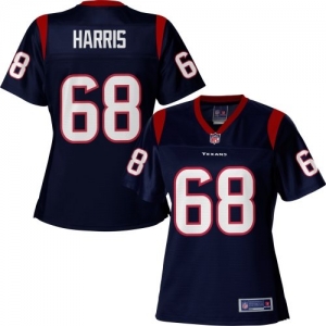 Pro Line Women's Houston Texans Ryan Harris Team Color Jersey