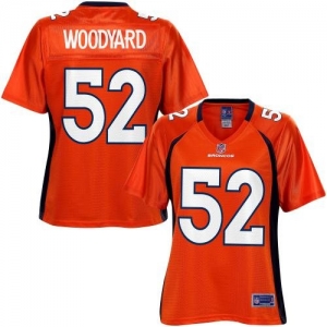 Pro Line Women's Denver Broncos Wesley Woodyard Team Color Jerse