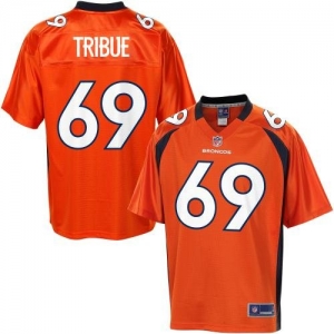 Pro Line Men's Denver Broncos Wayne Tribue Team Color Jersey