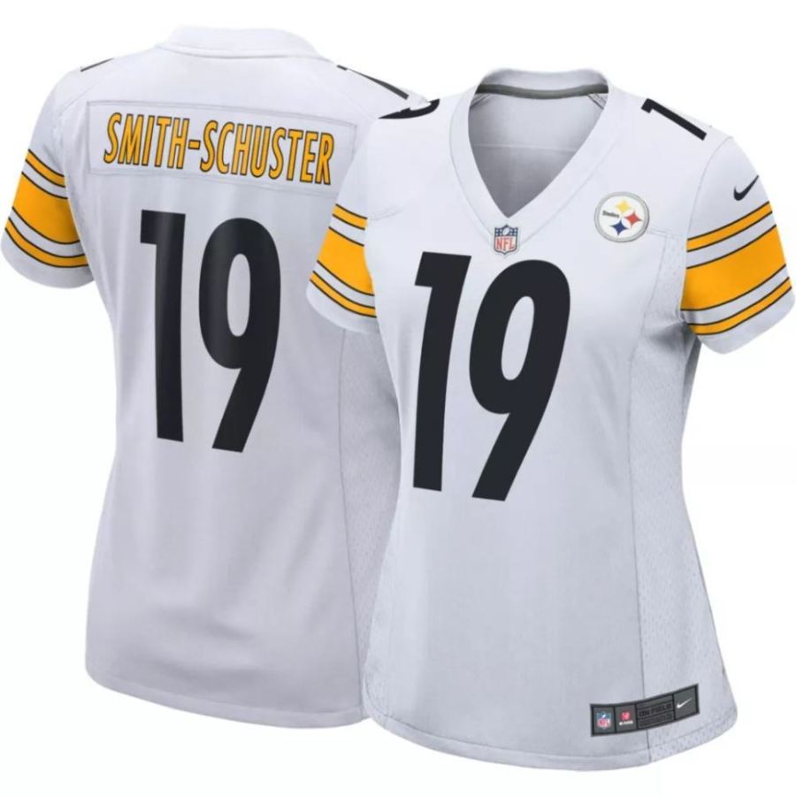 Nike Women's Pittsburgh Steelers JuJu Smith-Schuster #19 White G