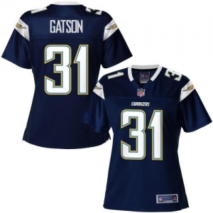 Pro Line Women's San Diego Chargers Greg Gatson Team Color Jerse