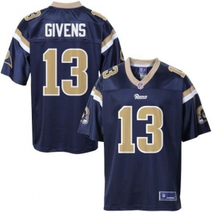 Pro Line Men's St. Louis Rams Chris Givens Team Color Jersey