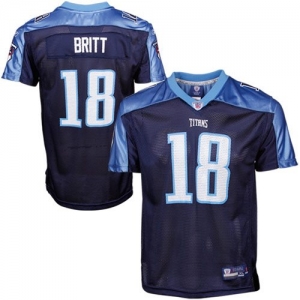 Reebok Kenny Britt Tennessee Titans Youth Replica Jersey - Navy