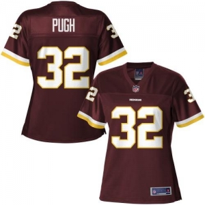 Pro Line Women's Washington Redskins Jordan Pugh Team Color Jers