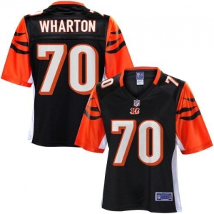 Pro Line Women's Cincinnati Bengals Travelle Wharton Team Color