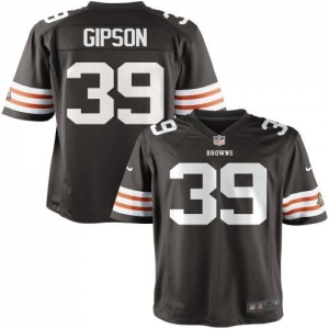 Nike Youth Cleveland Browns Tashaun Gipson Team Color Game Jerse