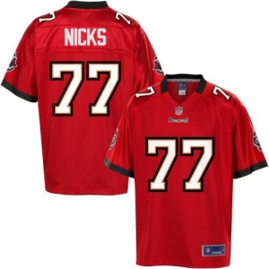 Pro Line Men's Tampa Bay Buccaneers Carl Nicks Team Color Jersey