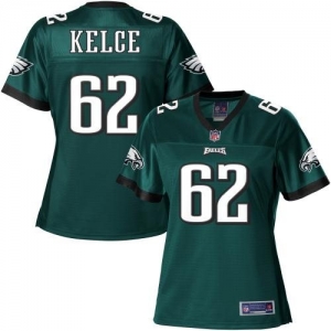 Pro Line Women's Philadelphia Eagles Jason Kelce Team Color Jers