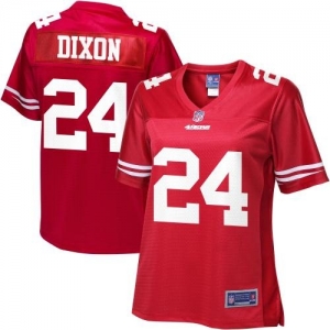 Pro Line Women's San Francisco 49ers Anthony Dixon Team Color Je