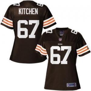 Pro Line Women's Cleveland Browns Ishmaa'ily Kitchen Team Color