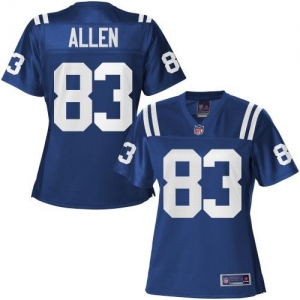 Pro Line Women's Indianapolis Colts Dwayne Allen Team Color Jers