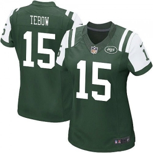 Nike Tim Tebow New York Jets Ladies The Limited Jersey - Green/W