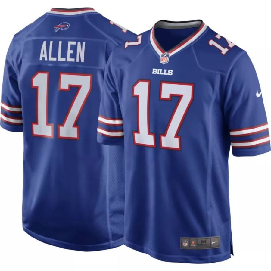 Nike Men's Buffalo Bills Josh Allen #17 Royal Game Jersey