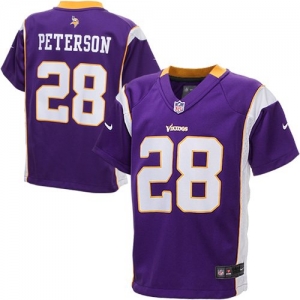 Nike Adrian Peterson Minnesota Vikings Infant Game Jersey - Purp