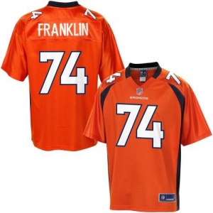 Pro Line Men's Denver Broncos Orlando Franklin Team Color Jersey