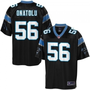 Pro Line Men's Carolina Panthers Kenny Onatolu Team Color Jersey