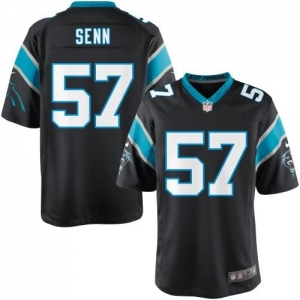 Nike Youth Carolina Panthers Jordan Senn Team Color Game Jersey