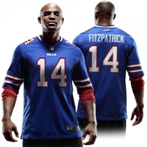 Nike Ryan Fitzpatrick Buffalo Bills Game Jersey - Royal Blue