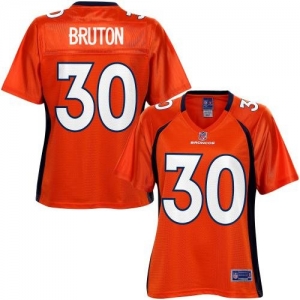 Pro Line Women's Denver Broncos David Bruton Team Color Jersey